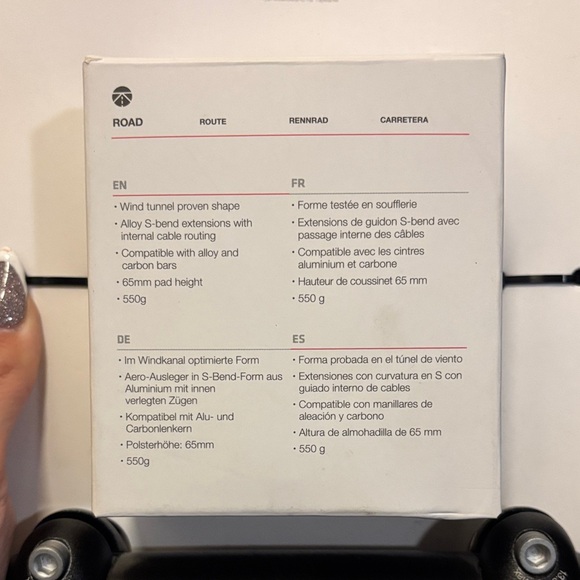 Bontrager RL Clip-On Aerobar - Black - Picture 3 of 5